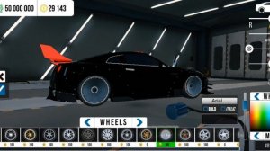 дрифт настройка на Nissan GTR в Car Parking