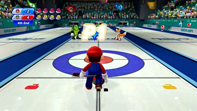 Mario and Sonic at the Sochi 2014 Olympic Winter Games - Part 16: Curling смотреть онлайн