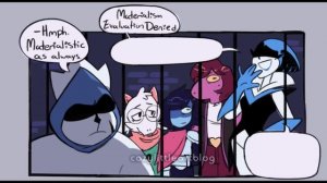 Озвучка комиксов Дельтарун от меня и кое кого