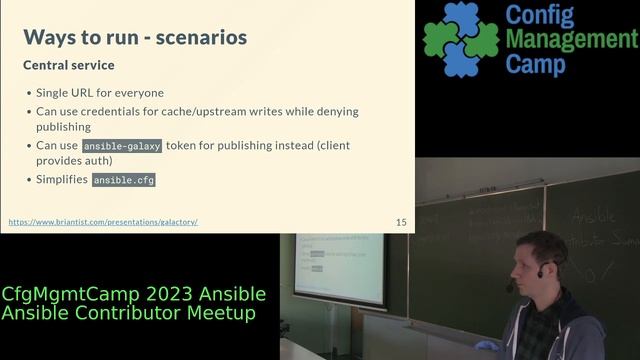 Ansible Contributors Summit 2023.02 - Galactory смотреть онлайн