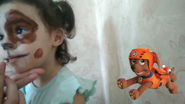 Рисунок на ЛИЦЕ! Симпатичная собачка, каждый родитель сможет! Видео для #детей #РОДИТЕЛЕЙ аквагрим1 смотреть онлайн