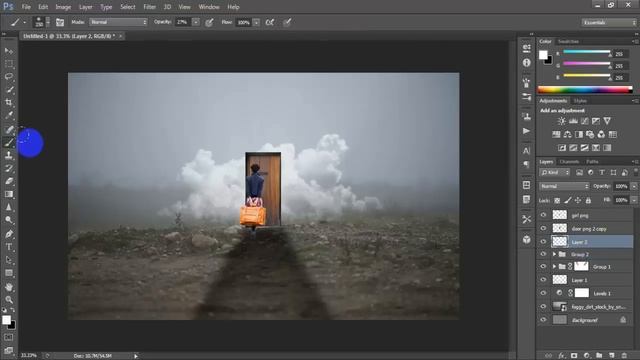 Dream Door | Photoshop Manipulation Tutorial смотреть онлайн