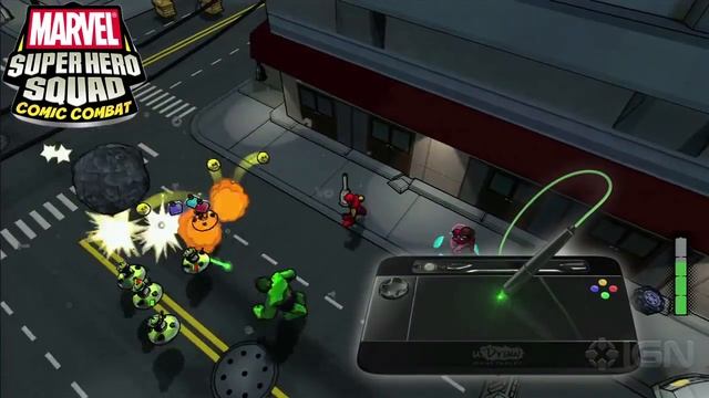 Marvel Super Hero Squad: Comic Combat - Gameplay Trailer смотреть онлайн