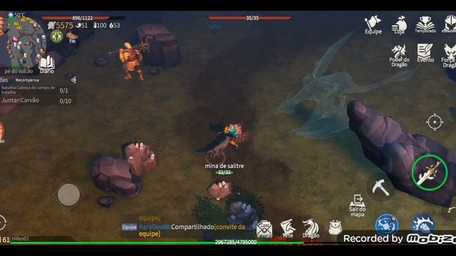 PÉ DO VULCÃO - Dusk Of Dragons: Survivors смотреть онлайн