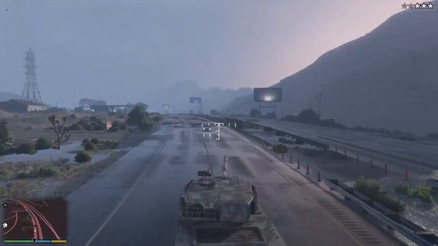 Grand Theft Auto V Gameplay Panzer Trevor, Игра Тревор на танке против копов ГТА5 смотреть онлайн