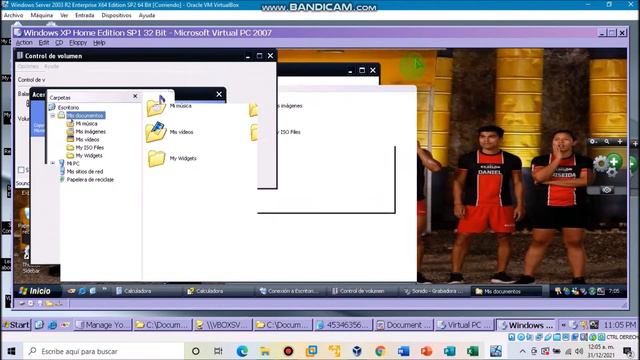 Windows NT 4 0 Server 2003 R2 XP Home Enterprise SP1 SP2 VirtualBOX PC 2004 2007 смотреть онлайн