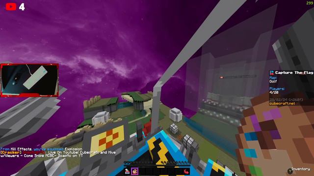 Live🔴| Cubecraft And Hive W/ Viewers - Come Snipe!