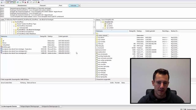 WordPress-Dateien per FTP hochladen смотреть онлайн