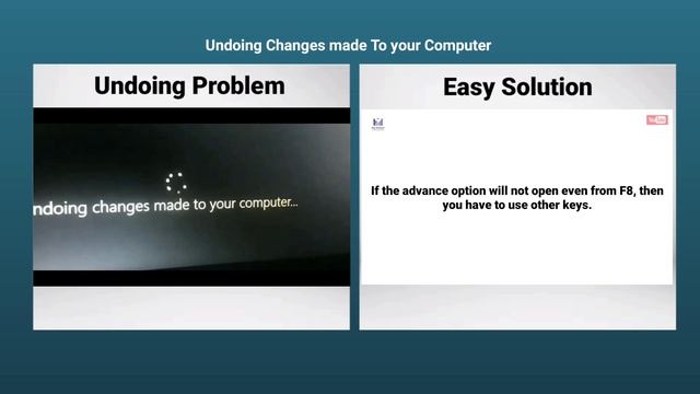 How to Fix Undoing Changes Made to Your Computer in Windows 10 - (Problem Resolved) смотреть онлайн