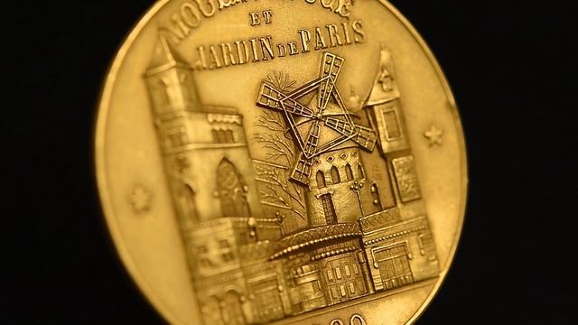 [PIÈCE RARE] France, Médaille, Moulin Rouge Et Jardins De Paris, 1899, Roedel, Or смотреть онлайн