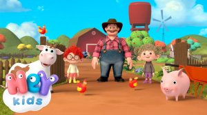 Hay tanto que hacer en la granja | canción de animales para niños | HeyKids - Canciones infantiles