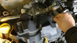 Замена свечей  K9K 1.5Dci Рено Лагуна 3