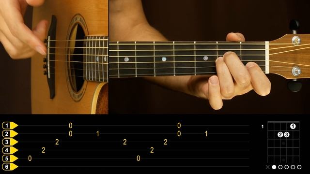Красивая мелодия WHEREVER YOU GO - Richard Marx | Фингерстайл урок на гитаре смотреть онлайн