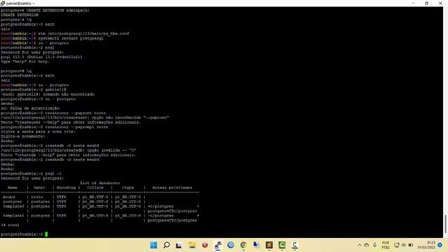 INSTALAÇÃO ZABBIX 5.0 + NGINX + PostgreSQL - DEBIAN 11 смотреть онлайн