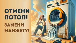 Как заменить манжету на стиральной машинке LG Direct drive