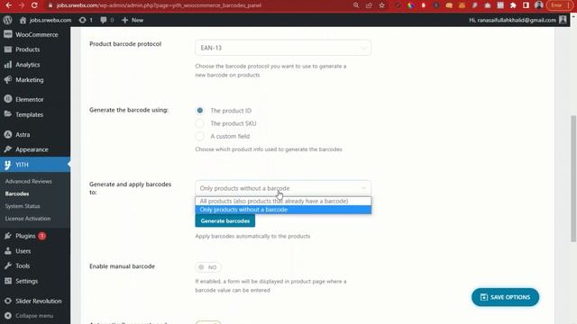 How to add barcode or QR code in Ecommerce website | WordPress website смотреть онлайн