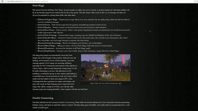 The Elder Scrolls Online News - Sorcerer Abilities: Quick Impressions смотреть онлайн