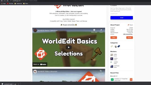 How to Setup WorldEdit on Your Minecraft Server смотреть онлайн