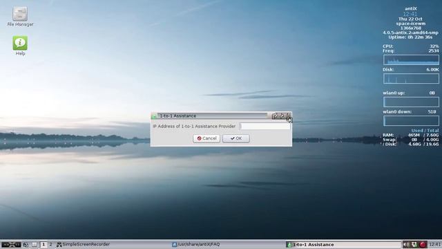 antiX 15 : 1-to-1 assistance смотреть онлайн