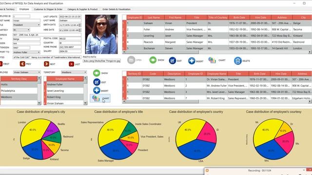 MYSQL FOR DATA ANALYSIS AND VISUALIZATION WITH PYTHON GUI смотреть онлайн