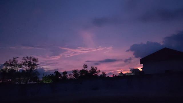 Purple Sunset Timelapse смотреть онлайн