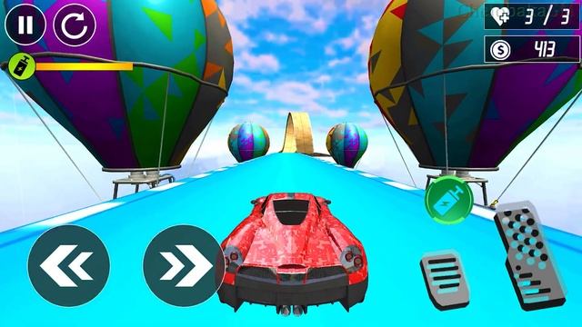 Sport Car Stunts Master - Crazy Speed Car Simulator #5 - Gameplay Android смотреть онлайн