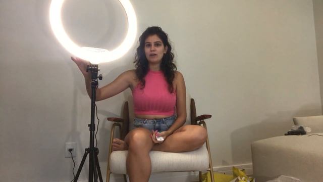 TESTANDO MINHA NOVA RING LIGHT | Alice Ferrari смотреть онлайн
