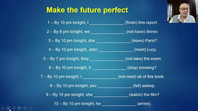 Future Perfect - Theory and Exercises смотреть онлайн