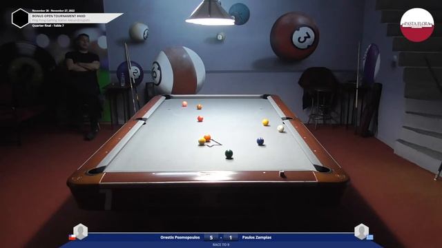 PSOMOPOULOS VS ZAMPIAS | LAST 8-LIVE STREAMING | OPEN TOURNAMENT 2022 смотреть онлайн