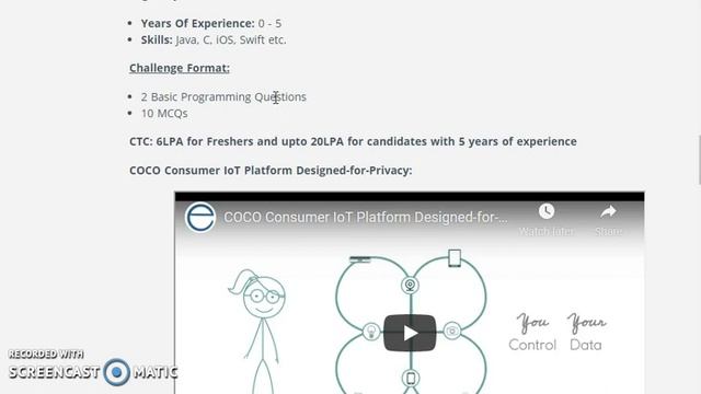 Elear Solutions Platform Developer Hiring Challenge 2021 | 0-5 Years | 6LPA - 20 LPA CTC | Apply No смотреть онлайн