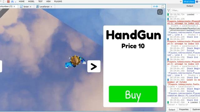 Roblox Studio - Tool Shop System смотреть онлайн