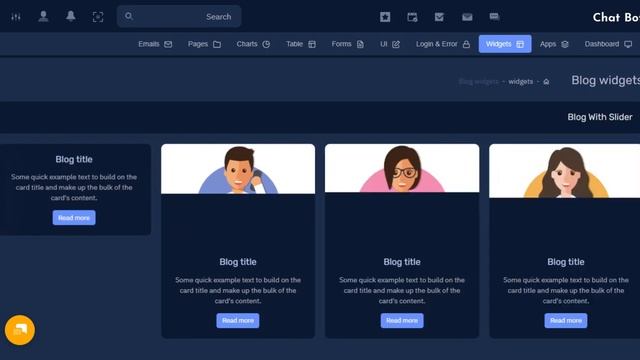 Chat Bot Admin -Bootstrap 5 Dashboard And Responsive Web Application Kit смотреть онлайн