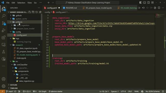 Complete End to End Deep Learning Project With MLFLOW,DVC And Deployment смотреть онлайн