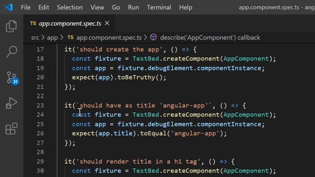 How to Run Unit Test in Angular | Code Coverage | Jasmine | Karma смотреть онлайн