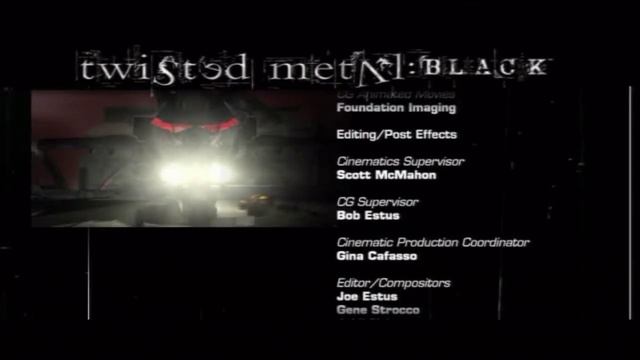 Twisted Metal Black credits смотреть онлайн