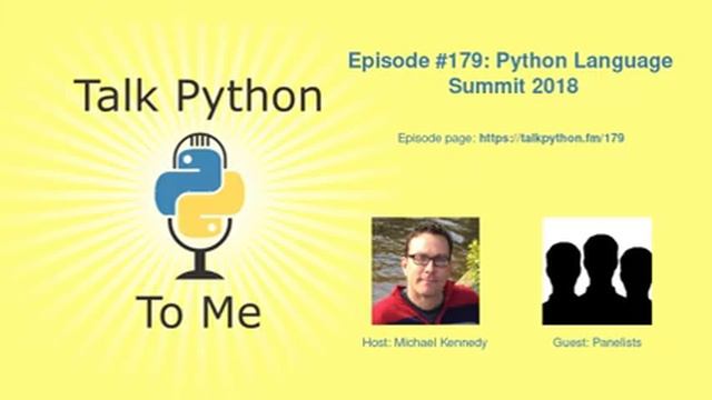 #179: Python Language Summit 2018 смотреть онлайн