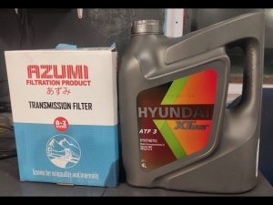 Замена фильтра,и жидкости акпп,на автомобиле Hyundai Getz 1,4 Gls