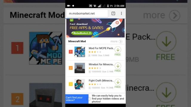 How to download Minecraft pe for free(Android 6.0 up only) смотреть онлайн