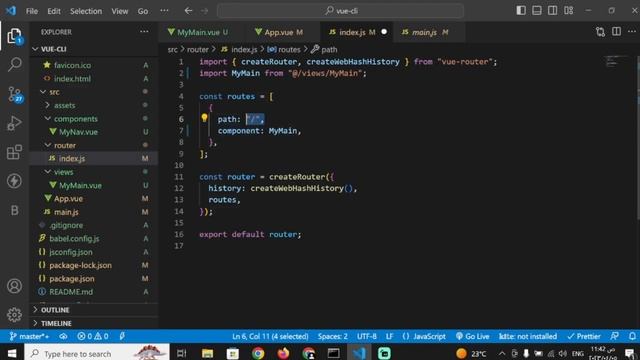 Learn Vuejs In Arabic 2023 - 40- Vue-Cli (Vue-Router & Create Route) смотреть онлайн