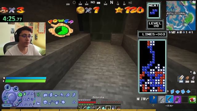 Minecraft pero cada Minuto añado una HUD de otro Juego смотреть онлайн