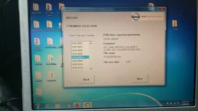 Nissan Ners J2534 Pass Thru Programming Walk Thru How To Blank And Reflash Tcm