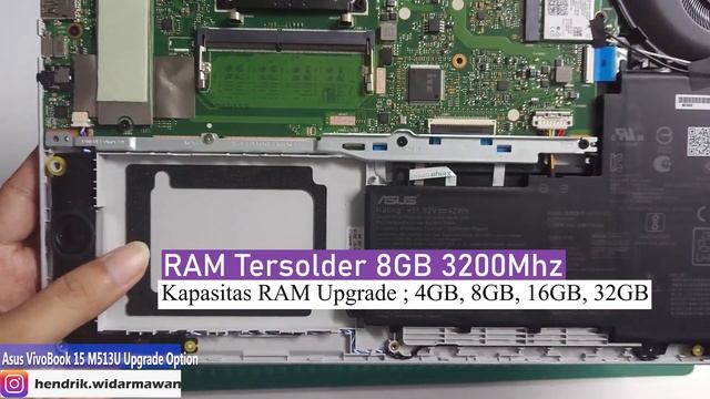 Pilihan Upgrade SSD - RAM Asus Vivobook 15 OLED (M513, AMD Ryzen 5000 series) - Upgrade Option смотреть онлайн