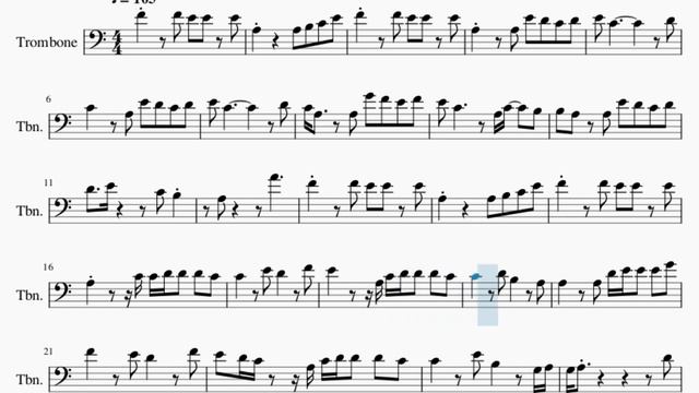 Trombone Sheet Music: How to play Nobody Like U (Turning Red) by 4Town смотреть онлайн