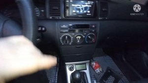 Бортовой компьютер Toyota Corolla часть 2.