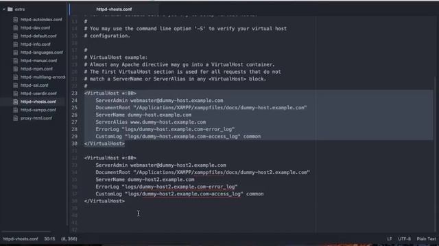 XAMPP Installation and Virtual Host Configuration in MAC OS смотреть онлайн