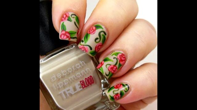 Весенние ногти с цветами ? ИДЕИ МАНИКЮРА ? ДИЗАЙН НОГТЕЙ ??? HD смотреть онлайн