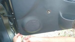 снятие карты двери  Деу ланос, Сенс, Шанс