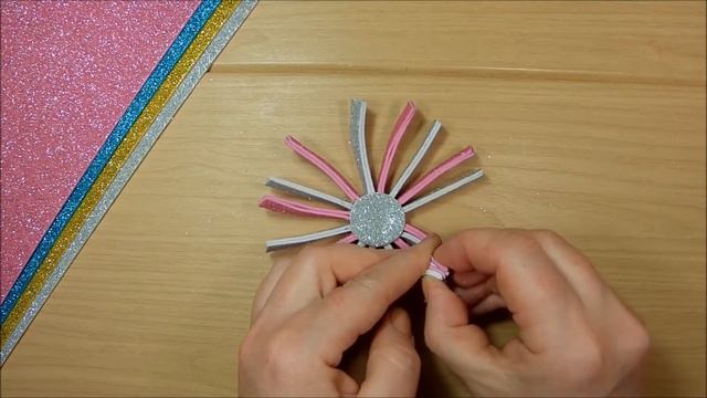 Новогодние игрушки или цветочки из фоамирана / diy christmas ornaments glitter foam смотреть онлайн