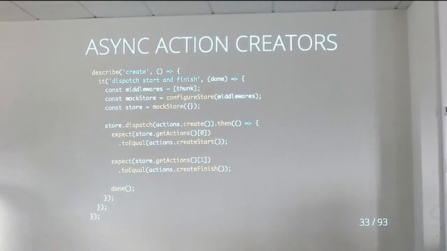 Unit Testing in React + Redux applications смотреть онлайн