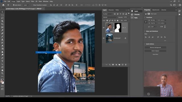 1-minute Photoshop tips and tricks | How to Match Color | Hindi | ep 21 смотреть онлайн